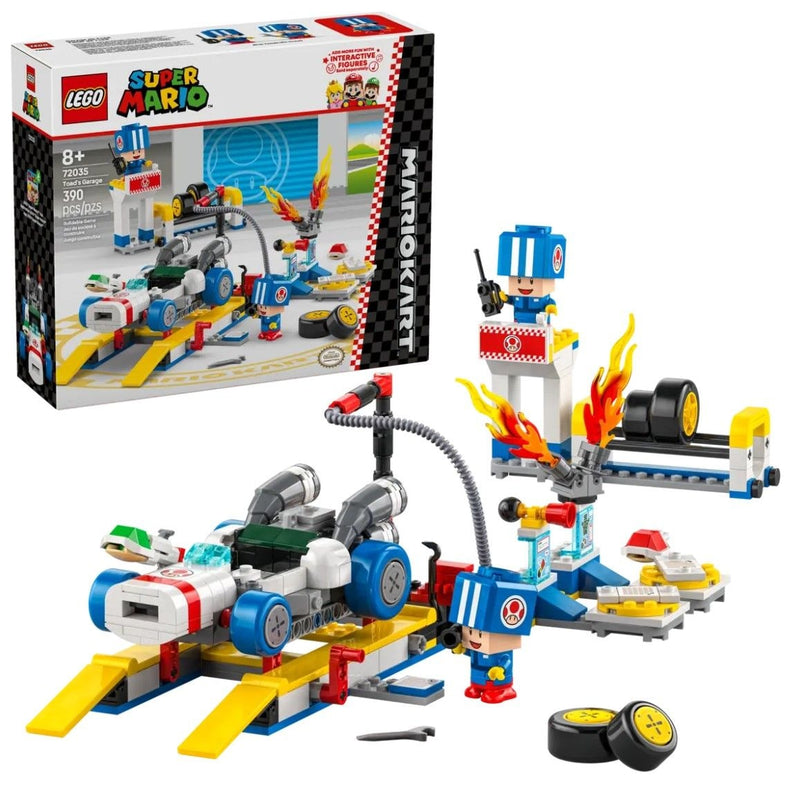 LEGO Super Mario: Mario Kart Toad's Garage - 72035, 390-pcs, Ages 8+ O8