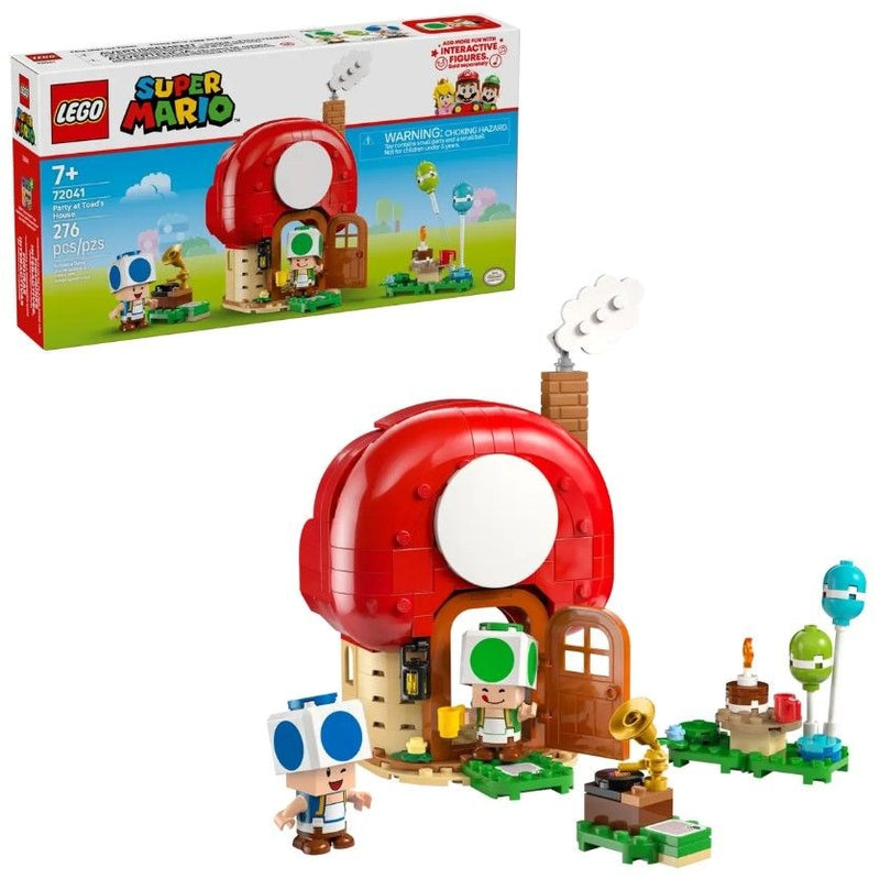 LEGO Super Mario Party at Toad's House - 72041, 276-pcs, Ages 7+ W1