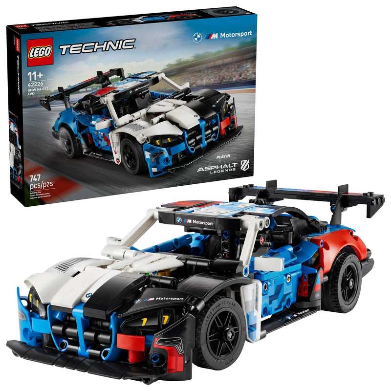 LEGO Technic BMW M4 GT3 EVO Race Car - 42226, 747-pcs, Ages 11+ M2