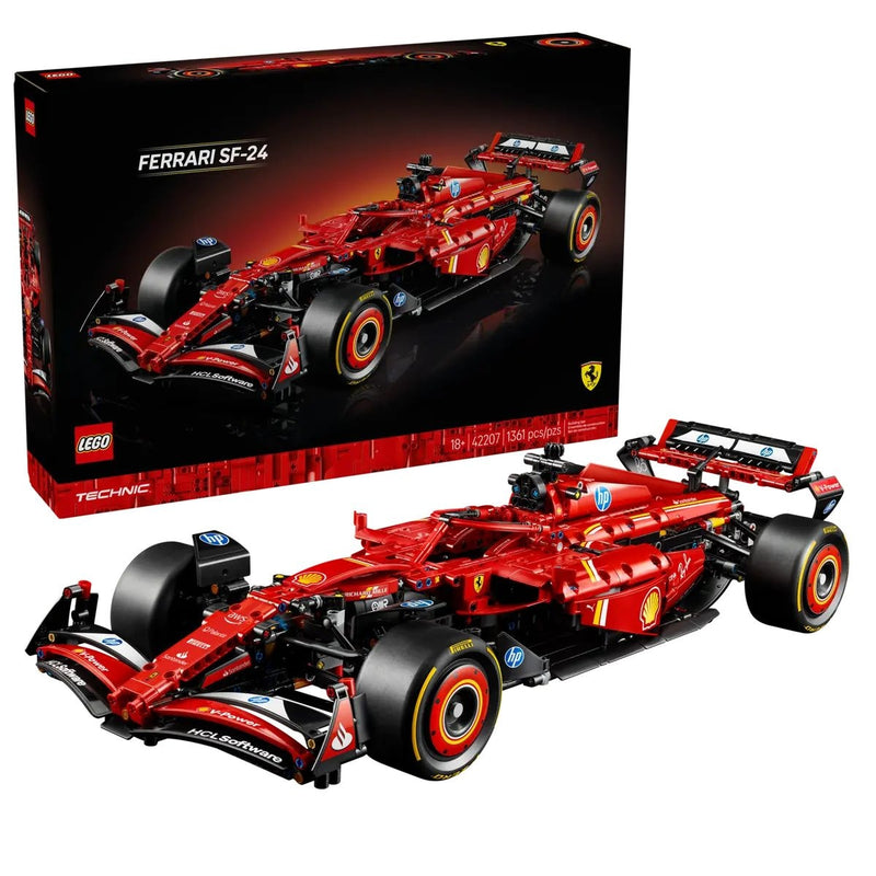LEGO Technic Ferrari SF-21 F1 Car - 42207, 1361-pcs, Ages 18+ G0