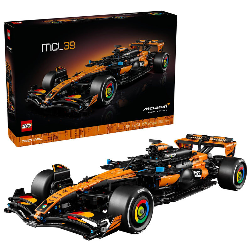 LEGO Technic McLaren MCL39 Formula 1 Car Building Set - 42228, 1675-pcs, Ages 18+ R9