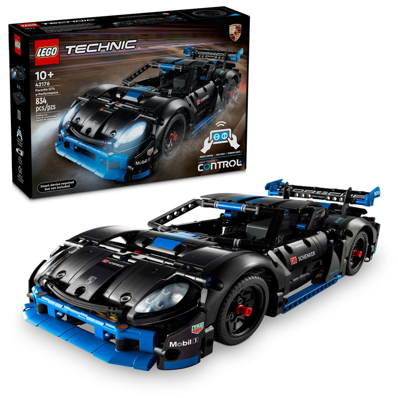 LEGO Technic Porsche GT4 e-Performance Race Car - 42176, 834-pcs, Ages 10+ U2