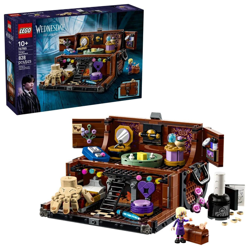 LEGO Wednesday Thing's Apartment - 76785, 828-pcs, Ages 10+ S6