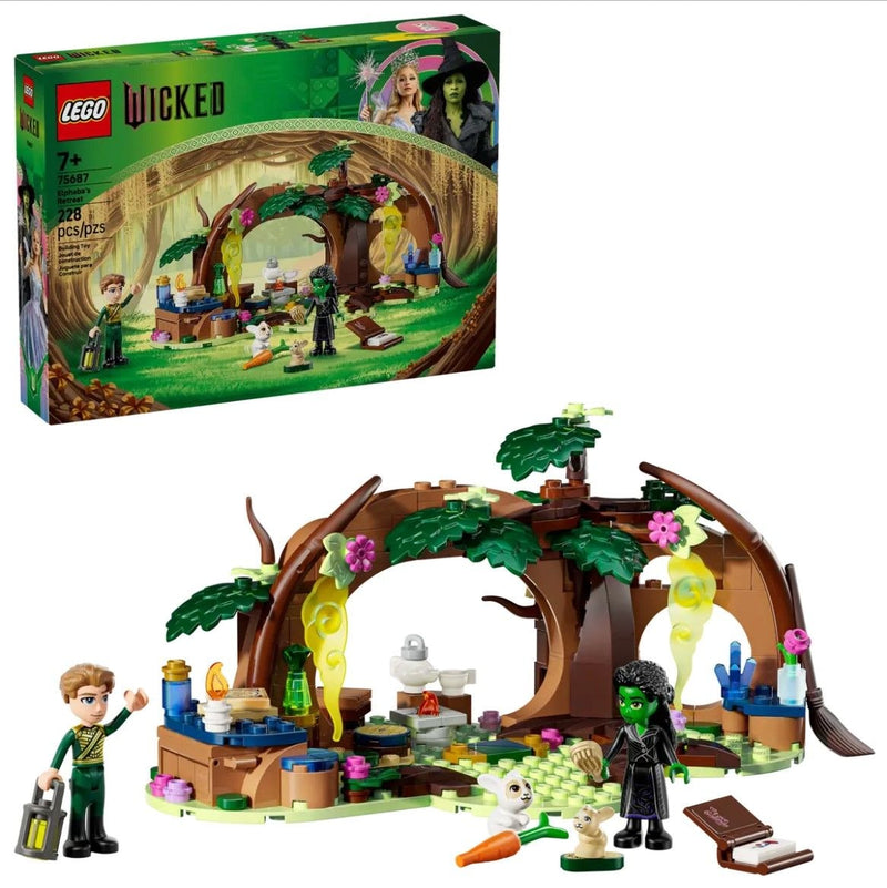 LEGO Wicked Elphaba’s Retreat - 75687, 228-pcs, Ages 7+ L7