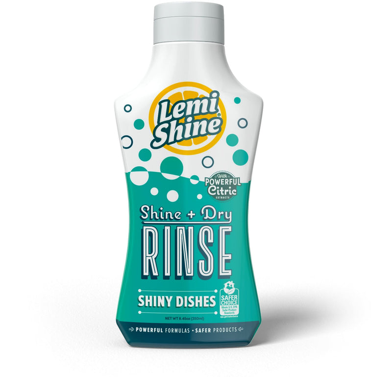 Lemi Shine Liquid Rinse Aid, Citrus Scent, 250-mL Y7