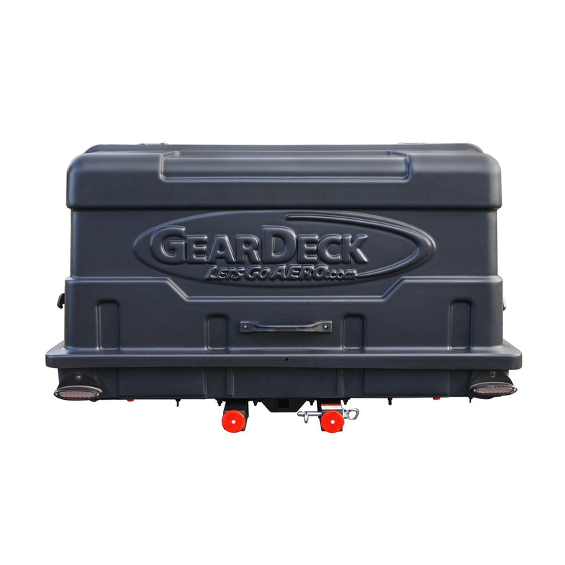 Let`s Go Aero GearDeck Slideout Cargo Carrier with LED, Black, 17-cu.ft X3