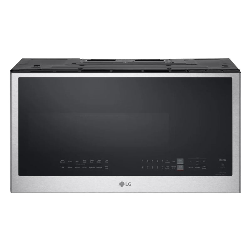 LG 2.0 cu. ft. Smudge Resistant Stainless Steel Over-the-Range Microwave with EasyClean and WideView Window D2