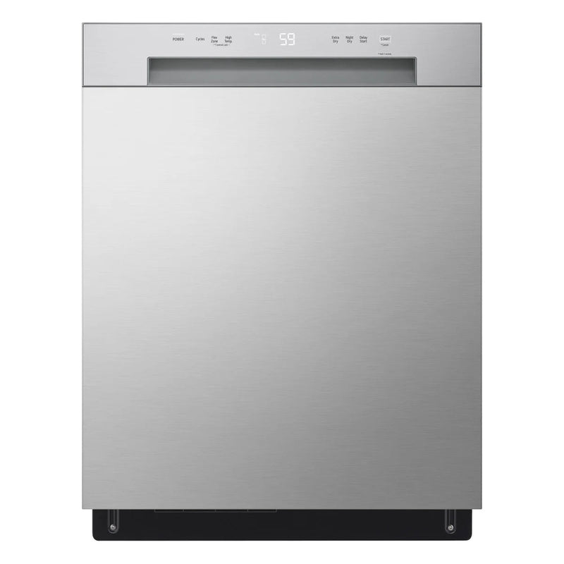 LG 24 in. Stainless Steel Front Control Dishwasher with LoDecibel Operation and Dynamic Drys J9