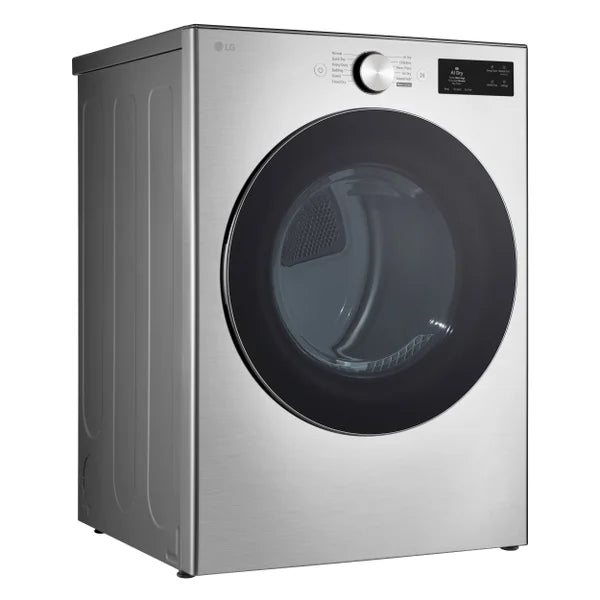 LG 27 in. 7.4 cu ft. Graphite Steel Electric Dryer with AI Sensor Dry I9