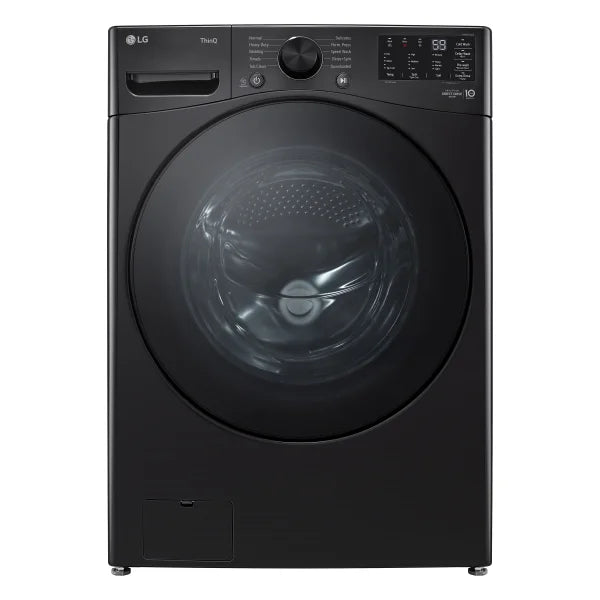 LG 5.2 cu ft. Midnight Black Smart Front Load Washer with AI Direct Drive T1