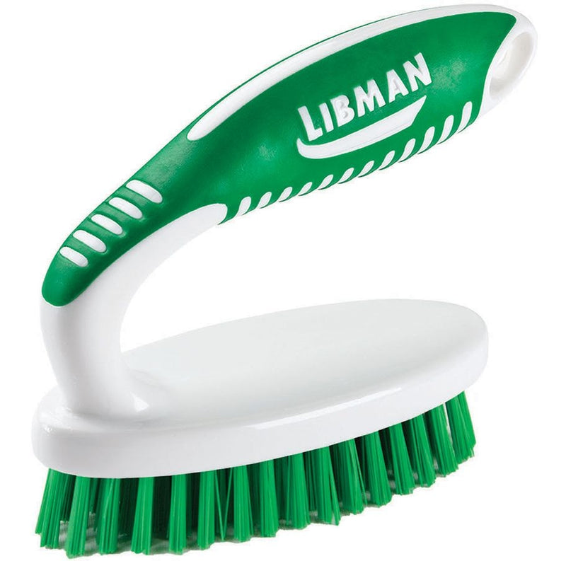 Libman Small Scrub Brush with Strong Polymer Bristles K0