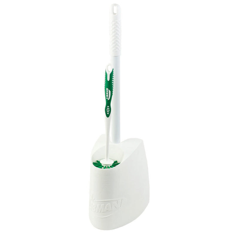 Libman Toilet Bowl Brush & Steel Plunger Combo P8