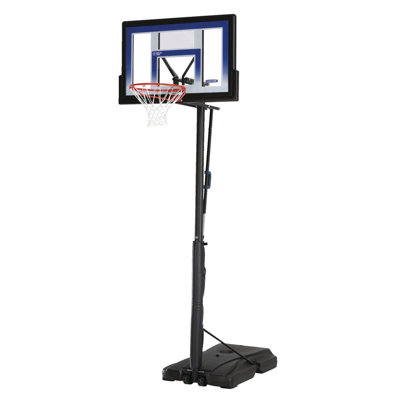 Lifetime Portable Adjustable Basketball Backboard, Hoop & Net System, 48-in X3