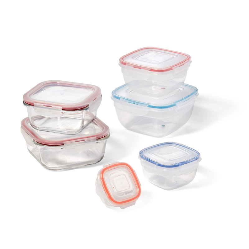 LockNLock by Starfrit Easy Match Food Container Set, 12-pc Y4