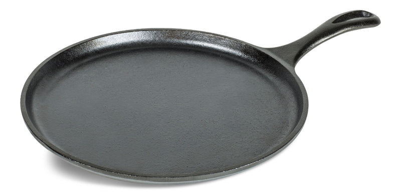 Lodge Seasoned Cast-Iron Griddle with Raised Edges, 10.5-in L3