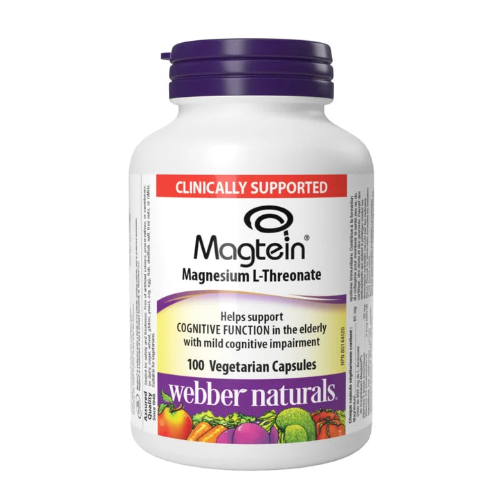 Magtein Magnesium L-Threonate 100 Vcaps Q0