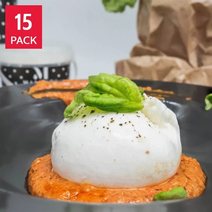 Maldera Burrata Cheese 100 g (3.5 oz) 15 pack W2