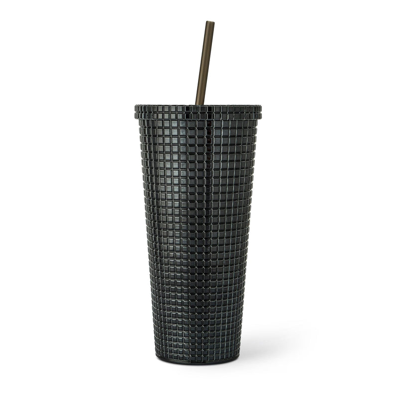 Manna 710-mL BPA-Free Iridescent Studded Textured Tumbler R7