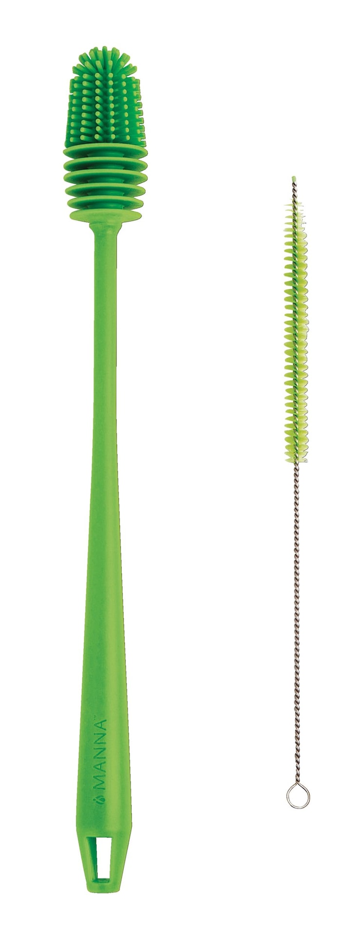 Manna Bottle Brush with Anti-Scratch Bristles, Assorted S4
