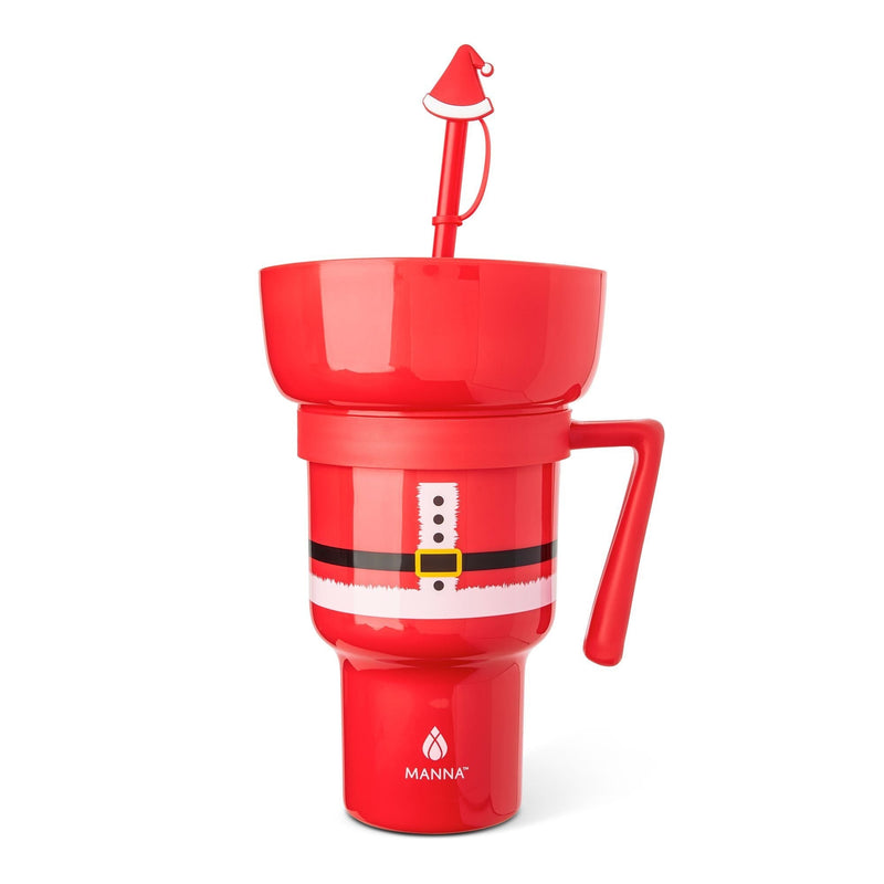 Manna Stadium 946-mL Travel Tumbler with Santa Design T8