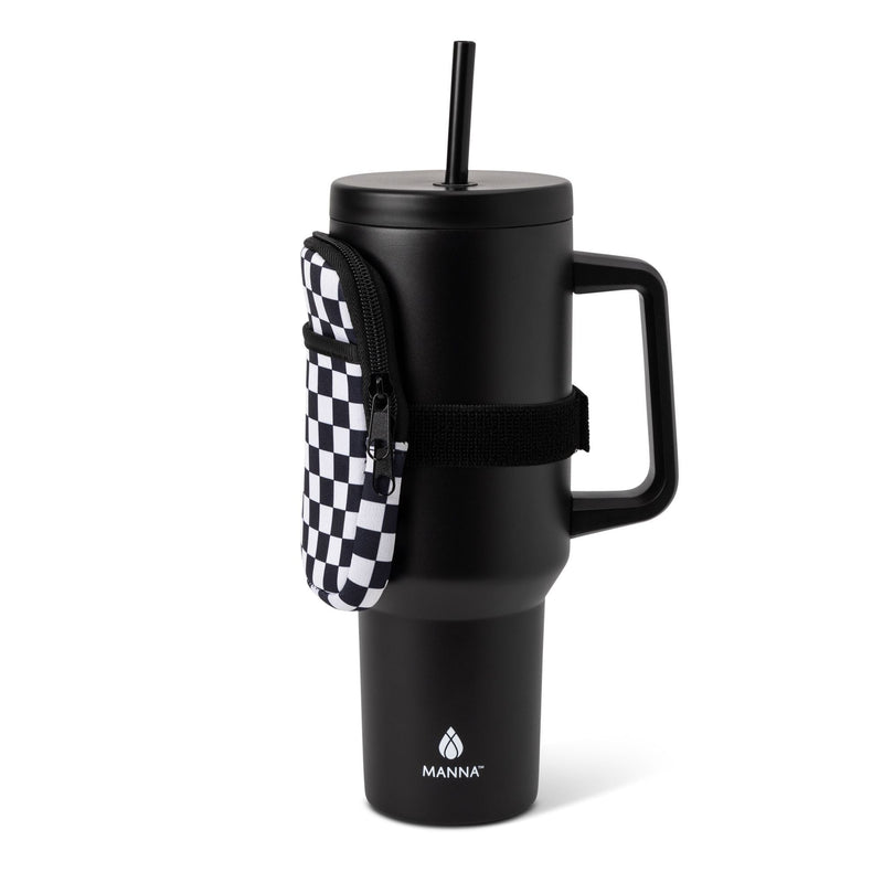 Manna Swivel Stainless Steel Tumbler with Bag, 40-oz N6
