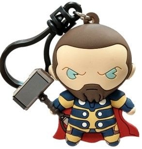 Marvel 3D Character Foam Bag Clips in Blind Bag, Assorted, Bilingual Q8