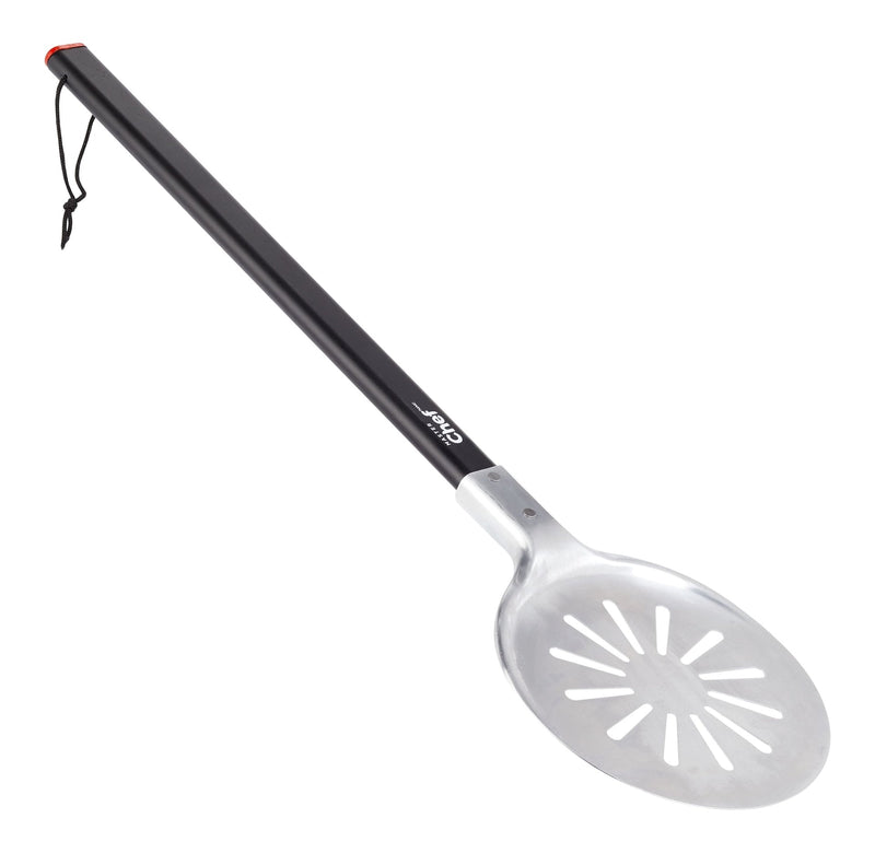 MASTER Chef Aluminum Pizza Turning Peel with Ergonomic Grip, Black M0
