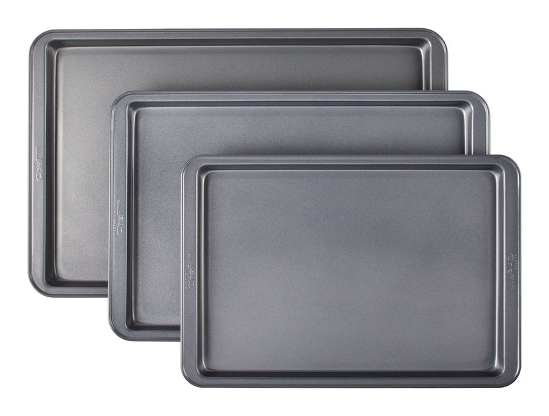 MASTER Chef Baking Sheet Set, Assorted Sizes, 3-pc G4