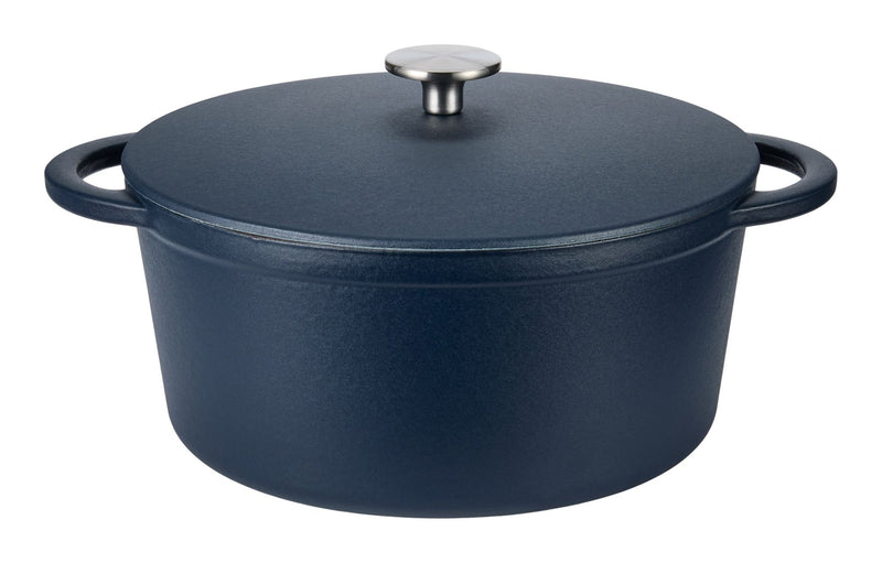 Master Chef Cast Iron Dutch Oven, 5.3-qt, Assorted Colours F8