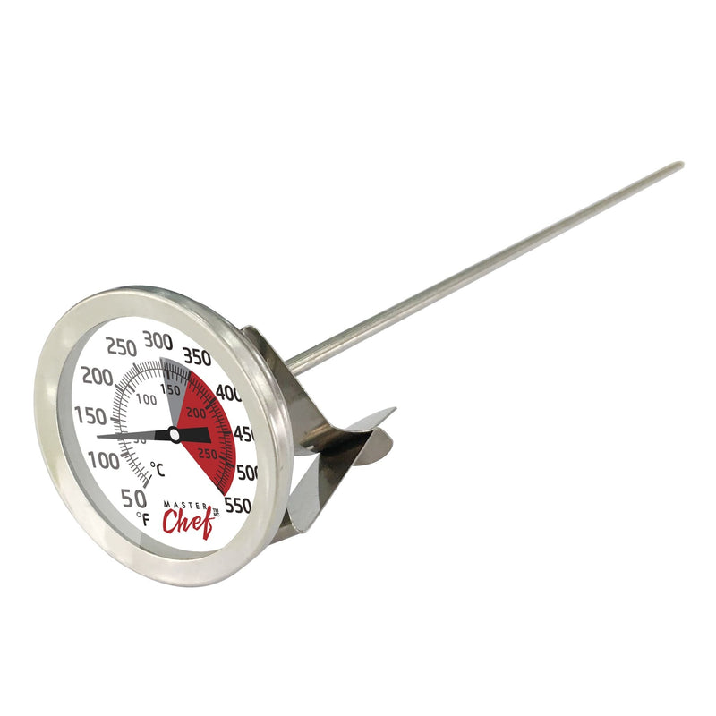 MASTER Chef Deep Fry Food Thermometer for Outdoor Fryers/Cookers/Woks, 12-in A4