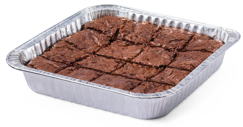 Master Chef Disposable Square Cake Pan with Lid, 9-in, 3-pk A9