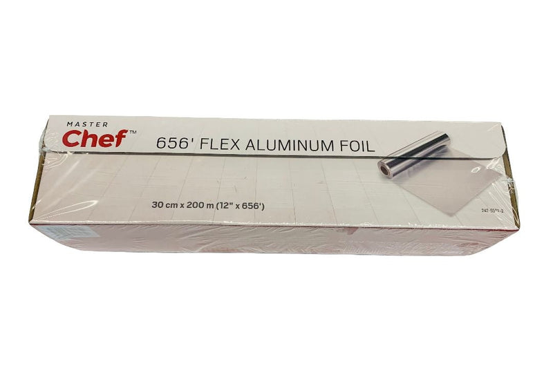 Master Chef Flex Aluminum Foil Roll, 30-cm x 200-m Q1
