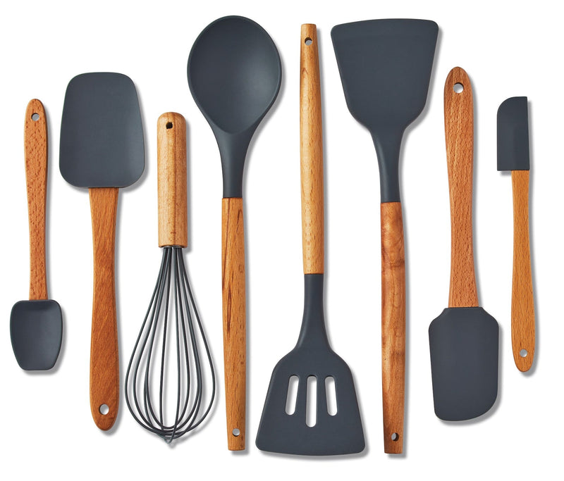 Master Chef Heat-Resistant Beechwood Cookware Set, 8-pc Z6