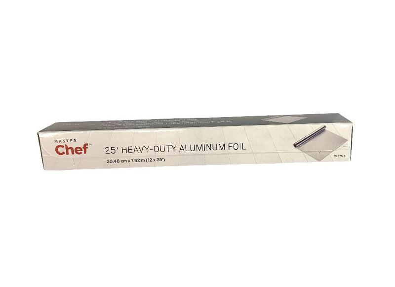 Master Chef Heavy Duty Aluminium Foil Roll, 12-in x 25-ft M2