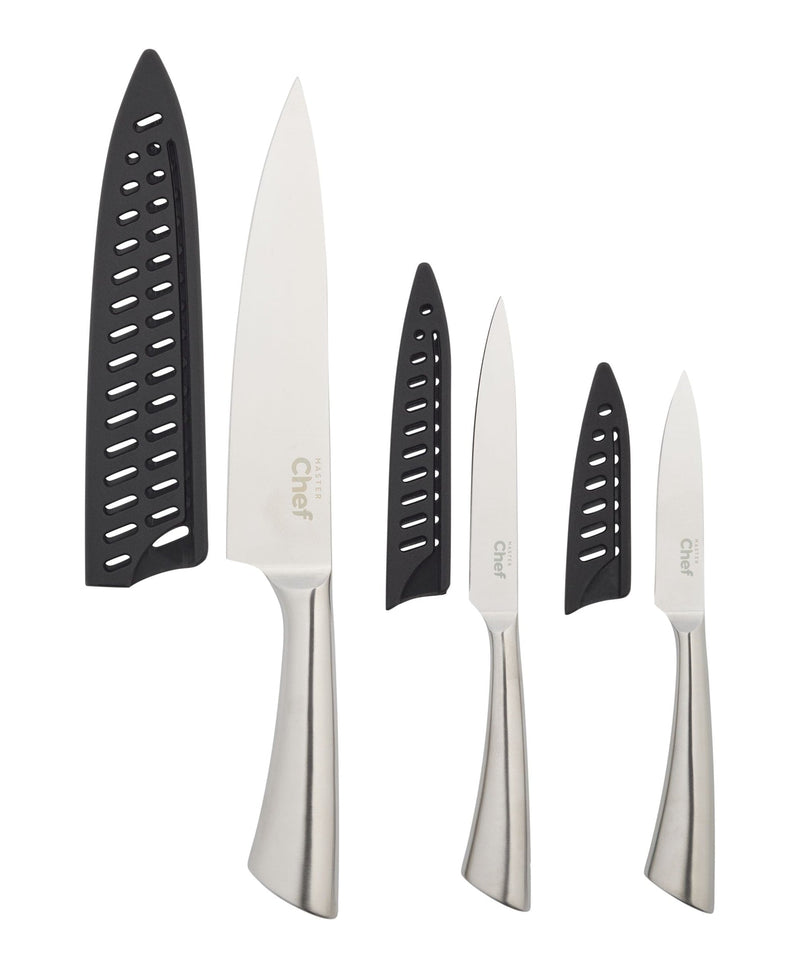 Master Chef Knife Set with Hollow Stainless Steel Handle, 3-pc Y5
