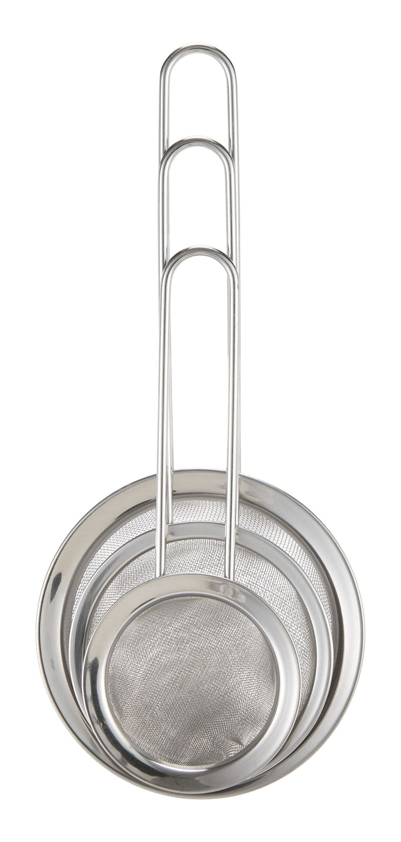 Master Chef Miniature Stainless Steel Strainers, 3-pc G9