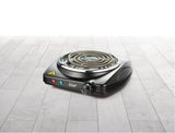 MASTER Chef Single Burner Hot Plate, Black, 1000W