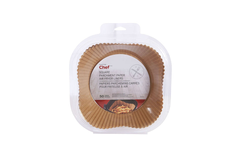 Master Chef Square Air Fryer Liner, 16.5-cm, 50-pk A2