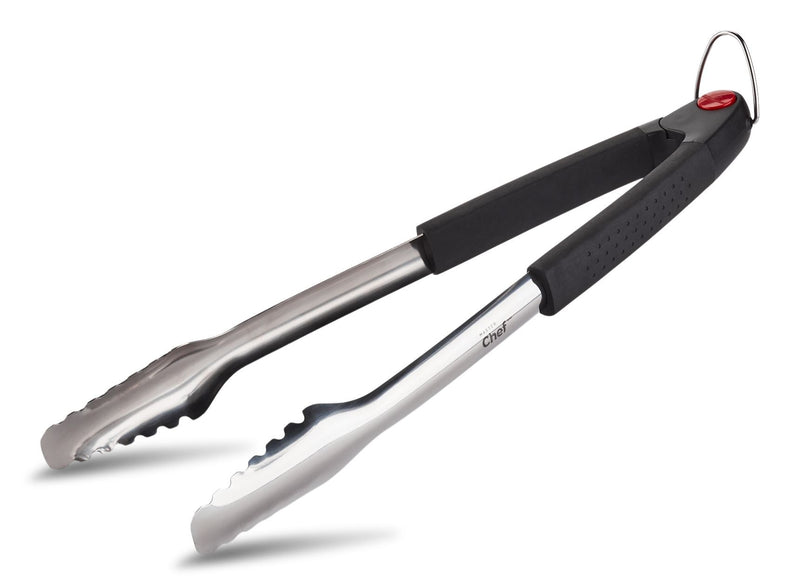 MASTER Chef Stainless Steel BBQ Grill Tong with Hook Q8