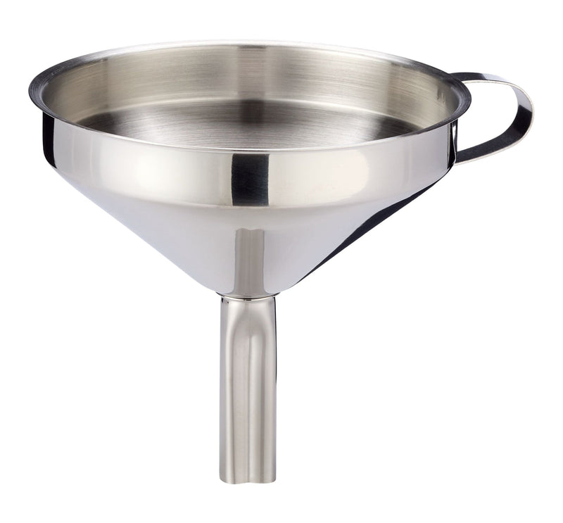 Master Chef Stainless Steel Funnel with Removable Strainer N9