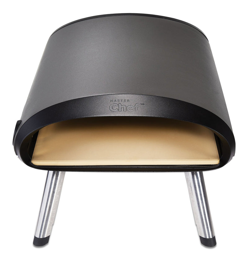MASTER Chef Tabletop Propane Gas Outdoor Pizza Oven with Cover, 12-in G1