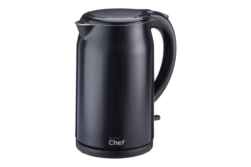 MasterChef Double Wall Kettle with Push Button Lid, 1.7-L X6