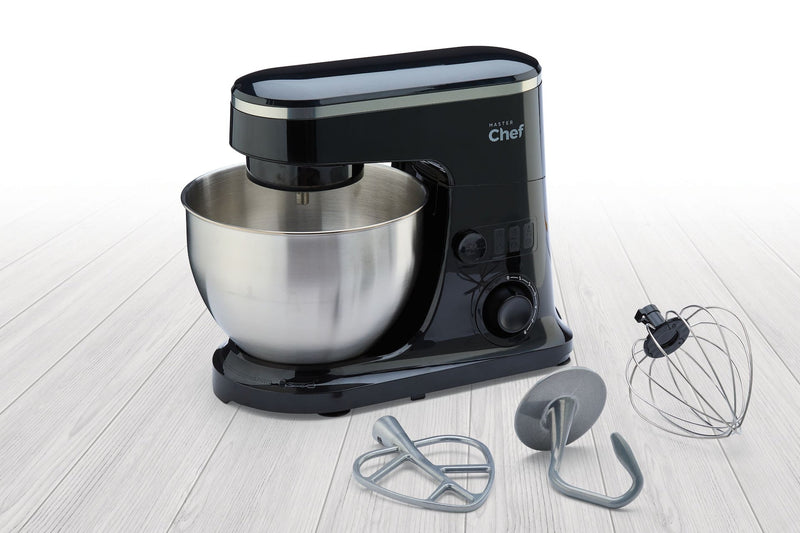MasterChef Multi-Function Stand Mixer, 6-Speed, Black C9