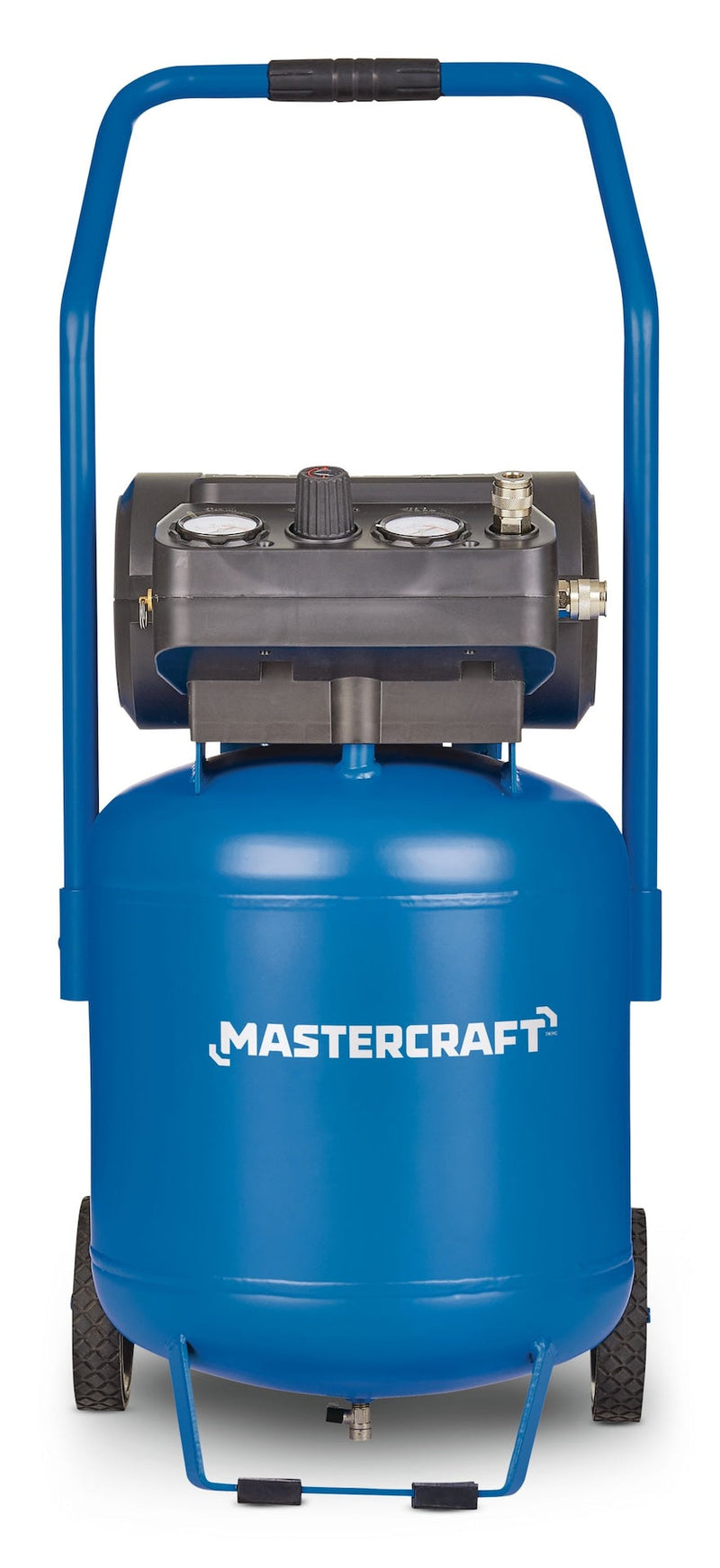 Mastercraft 10-Gallon Oil-Free Portable Vertical/Horizontal Air Compressor, 135 PSI, 1.8 HP N5