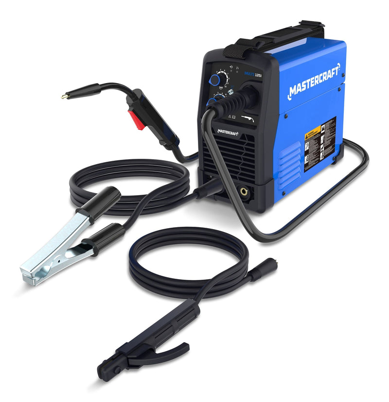 Mastercraft 125A Flux Core/Stick/TIG Welder for 2-lb Wire Spool C8