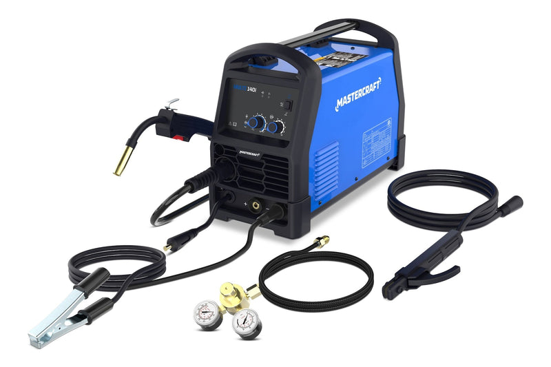 Mastercraft 140A Multi-Process Welder for 2-lb/10-lb Wire Spool V4