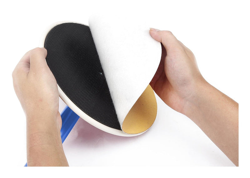 Mastercraft 150-Grit Hook & Loop Sandpaper Discs For Random Orbital Sander, 9-in, 10-pc W0