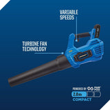 Mastercraft 20V Cordless 12" String Trimmer and 370CFM Blower Combo Kit with PWR POD 2 Ah Battery and Charger