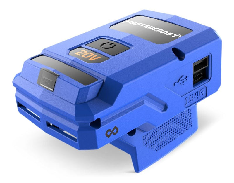 Mastercraft 20V Cordless Power Inverter, Tool Only, PWR POD Compatible K2
