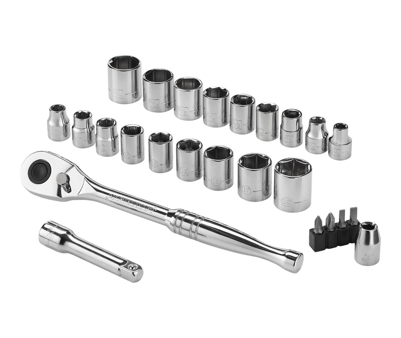 Mastercraft 25 Piece 3/8" Drive Socket Set P9